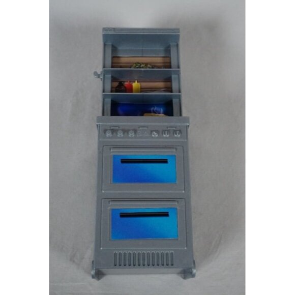 2021 Barbie Dreamhouse Dollhouse REPLACEMENT PART Grill Oven Buffet Stove - Picture 2 of 6